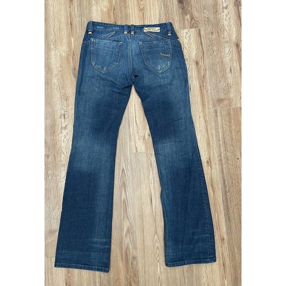 Parasuco Legend Stretch Bootcut Distressed Jeans Womens SZ 28 X 32 - Picture 2 of 6